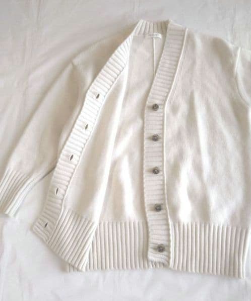 ☆上質【マカフィー】カシミヤ混　カーディガン