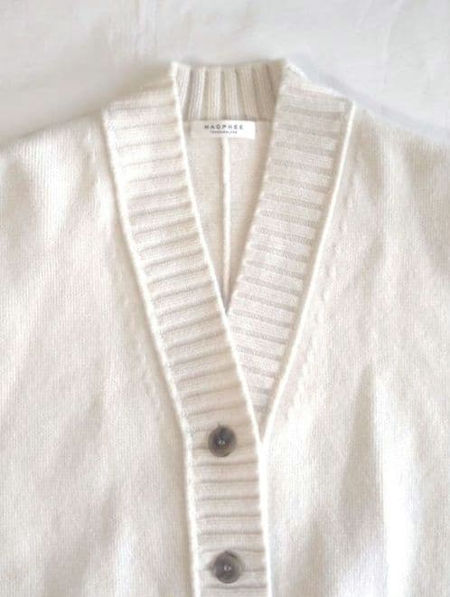 ☆上質【マカフィー】カシミヤ混　カーディガン