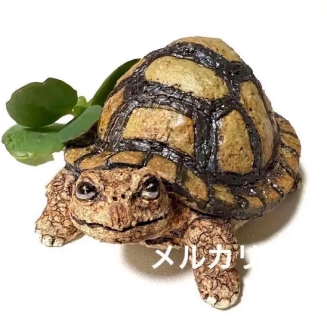 縁起物❣️可愛い亀の亀吉くん❤️陶器人形、置物、亀置物