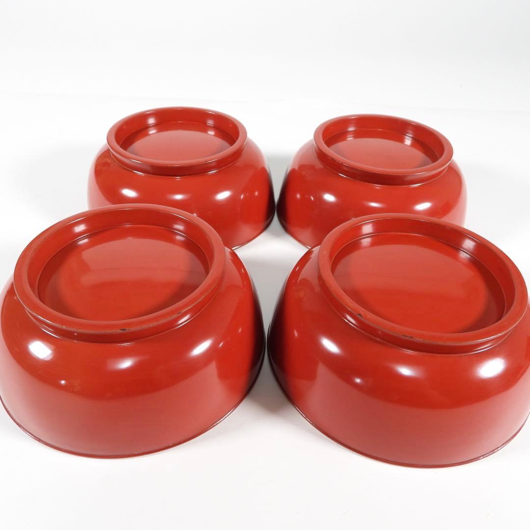 金蒔絵 千羽鶴 煮物椀 10客 木製漆器 天然木 輪島金沢能登 汁椀　蓋碗