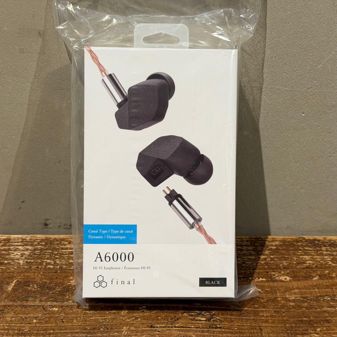 【新品未開封】final A6000 有線イヤホン