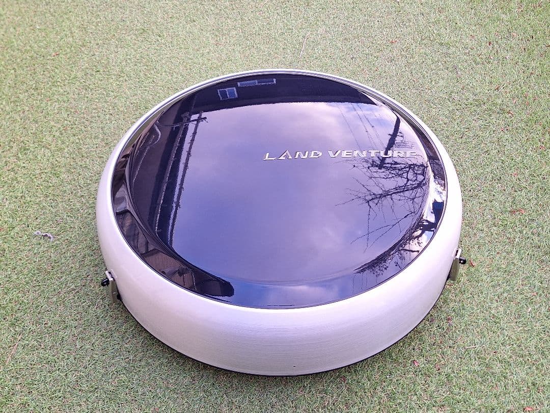 スズキジムニーランドベンチャータイヤカバー【中古品】ブラック/シルバー