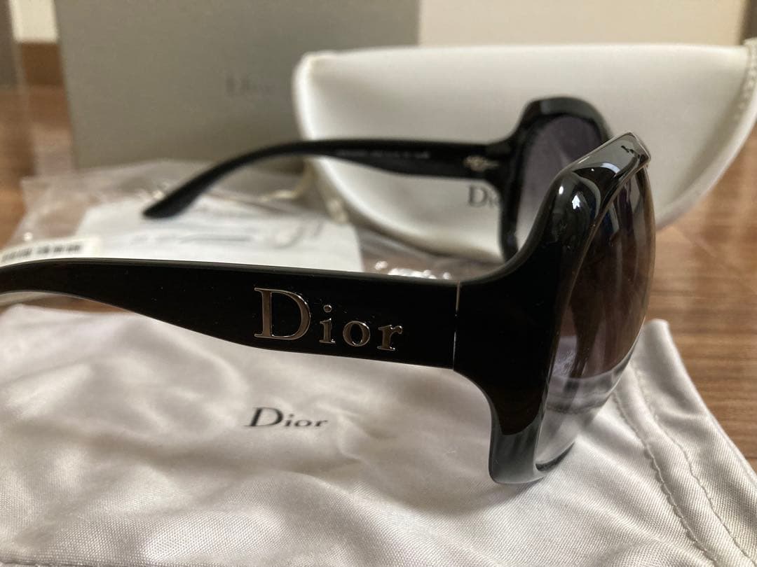DIOR サングラス ブラック GLOSSY 1 584 BLACK SHINY