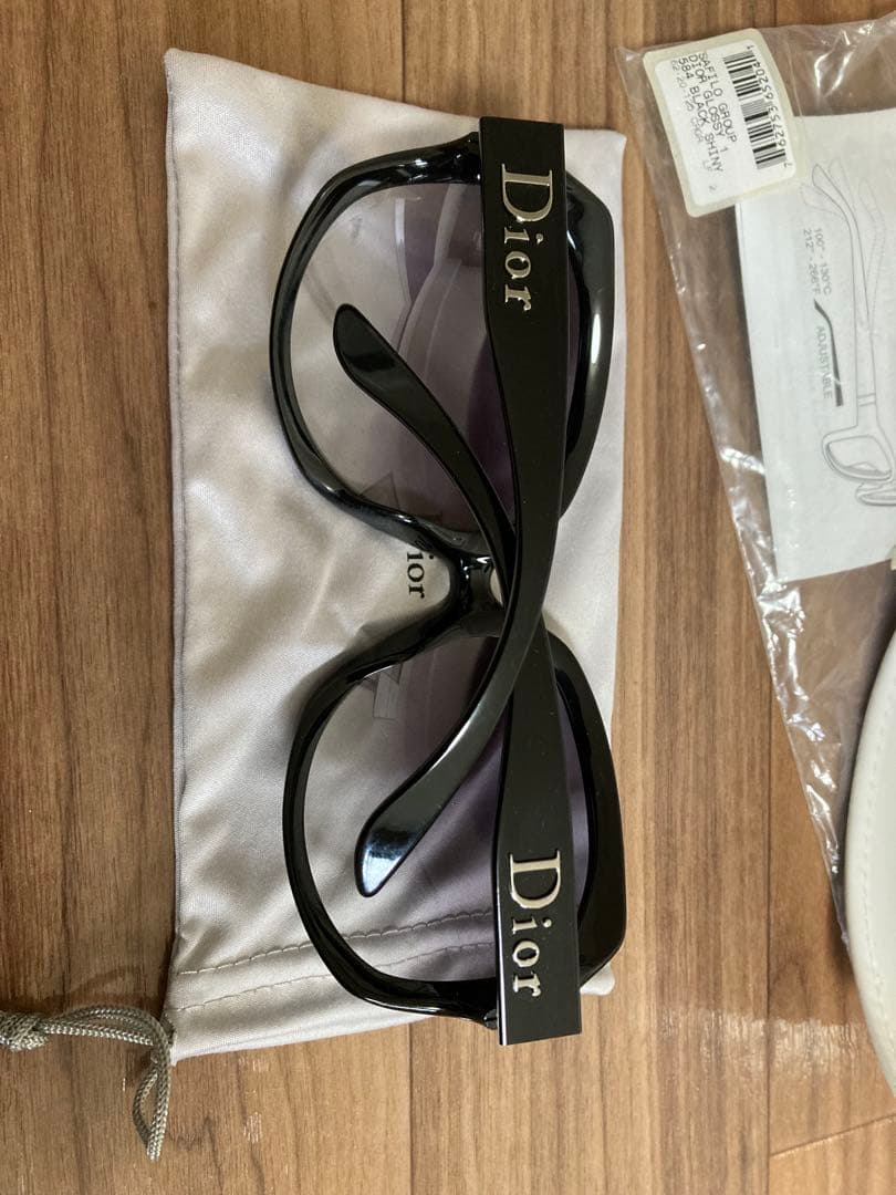 DIOR サングラス ブラック GLOSSY 1 584 BLACK SHINY