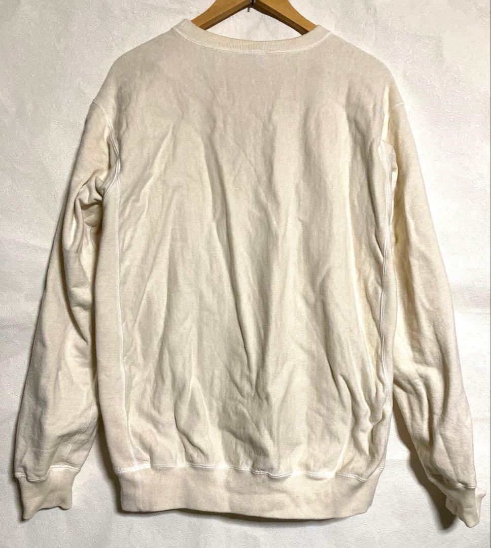 Goodonグッドオン　スウェットトレーナー　アイボリー クルーネック 美品
