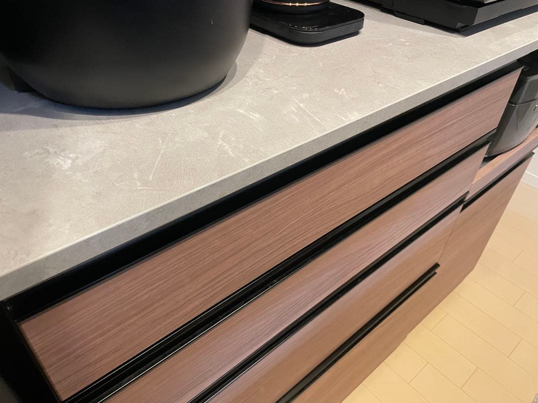 【LKARCKさま専用】キッチンカウンター 120 食器棚　高橋木工所　ブライジ