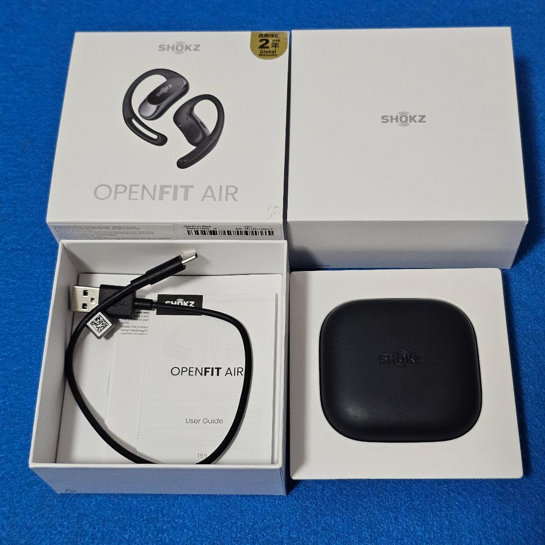 イヤホン Shokz OpenFit Air SKZ-EP-000025