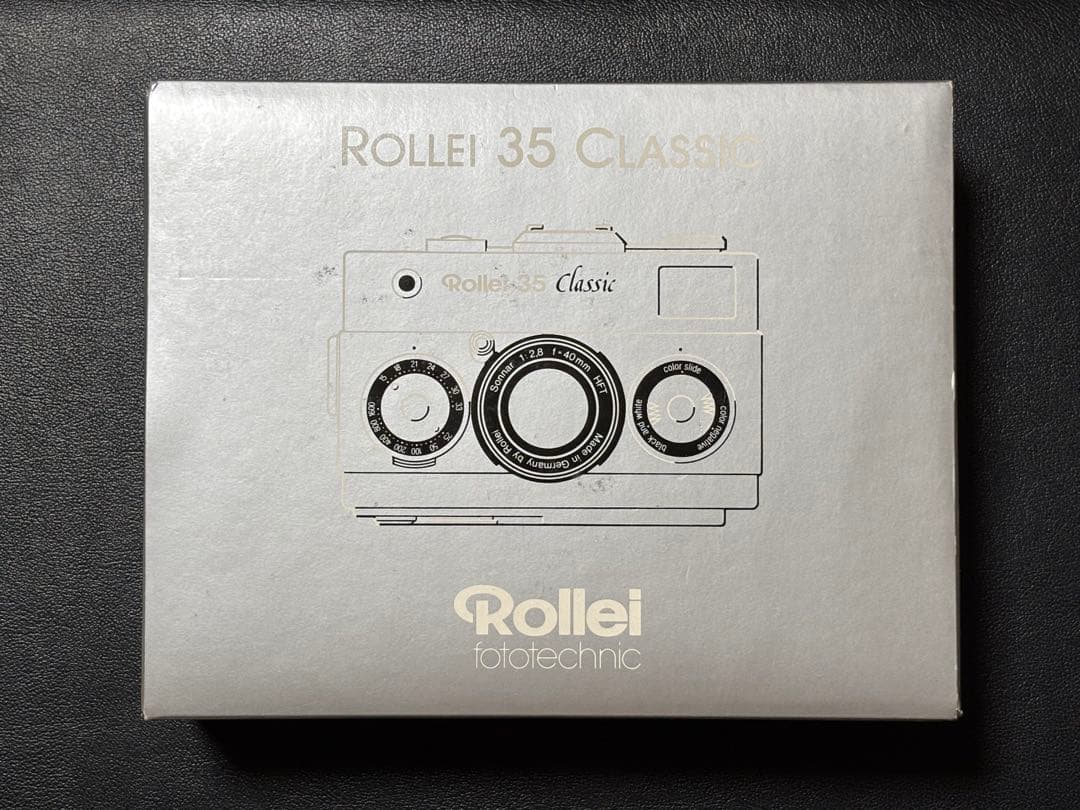 【美品】Rollei 35 Classic チタンフィルムカメラ　箱付き
