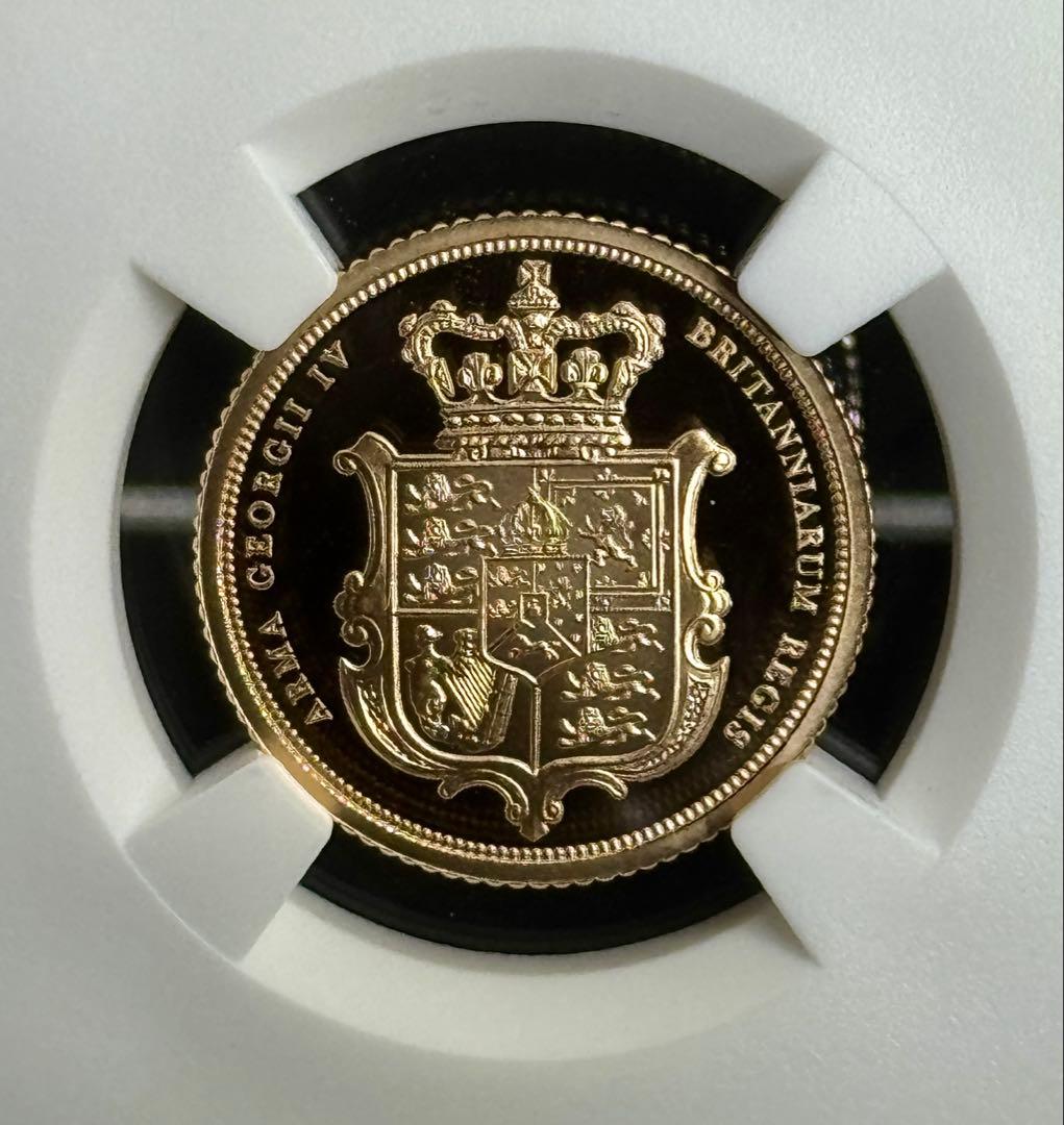 2025 チャールズ3世 ロイヤルアームズ 1/2ソブリンPF70UC FODI