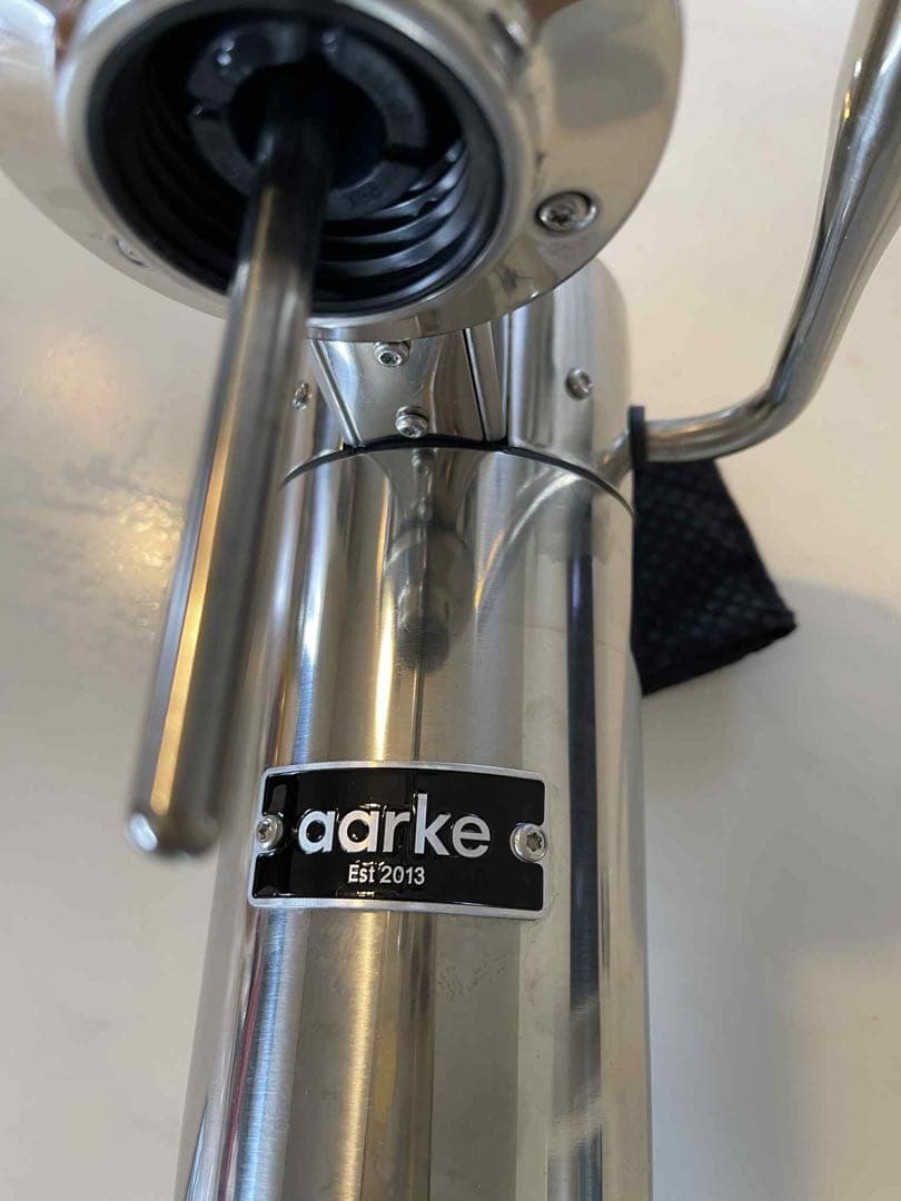 aarke カーボネーター 3 (スチールシルバー) 専用ボトル付き