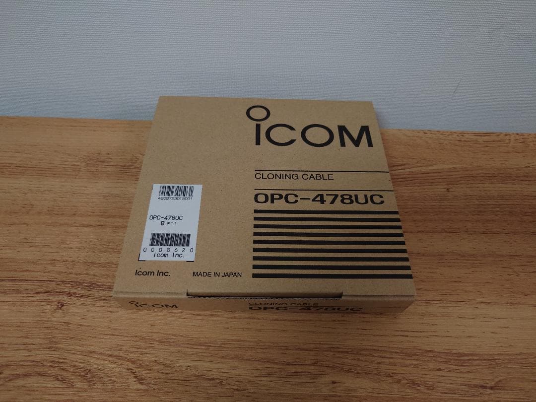 ICOM IC-R6 受信改造済み クローニングソフト等セット