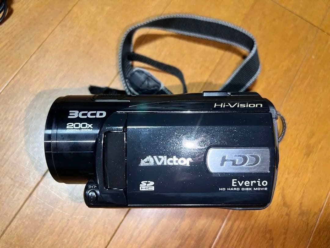 Victor HDDビデオカメラ 200倍ズーム