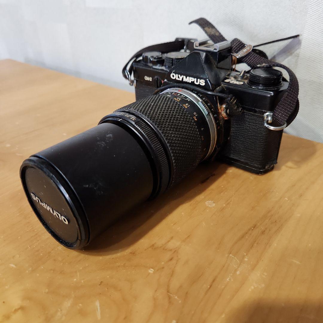 フィルムカメラ OLYMPUS OM-2 + ZUIKO AUTO-T 200mm JUNK