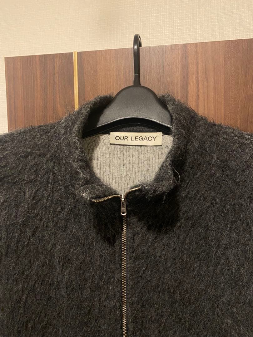 トップス OUR LEGACY SHRUNKEN FULLZIP POLO 46