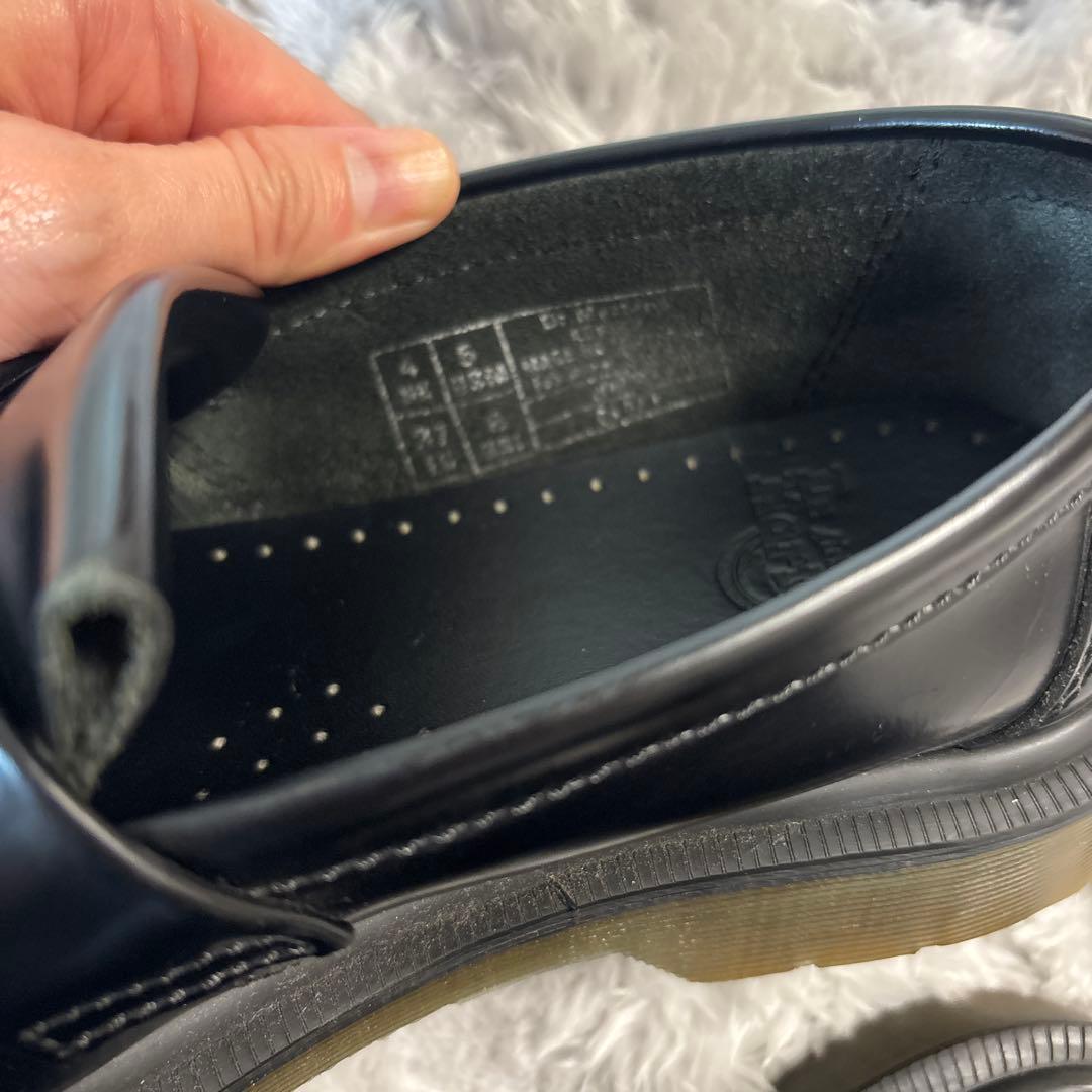 Dr. Martens タッセルローファー 黒ステッチ　UK4