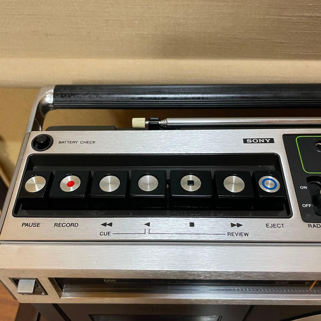 SONY／ラジカセ／CF-1980V／メンテ済み／メンテセット／外装並