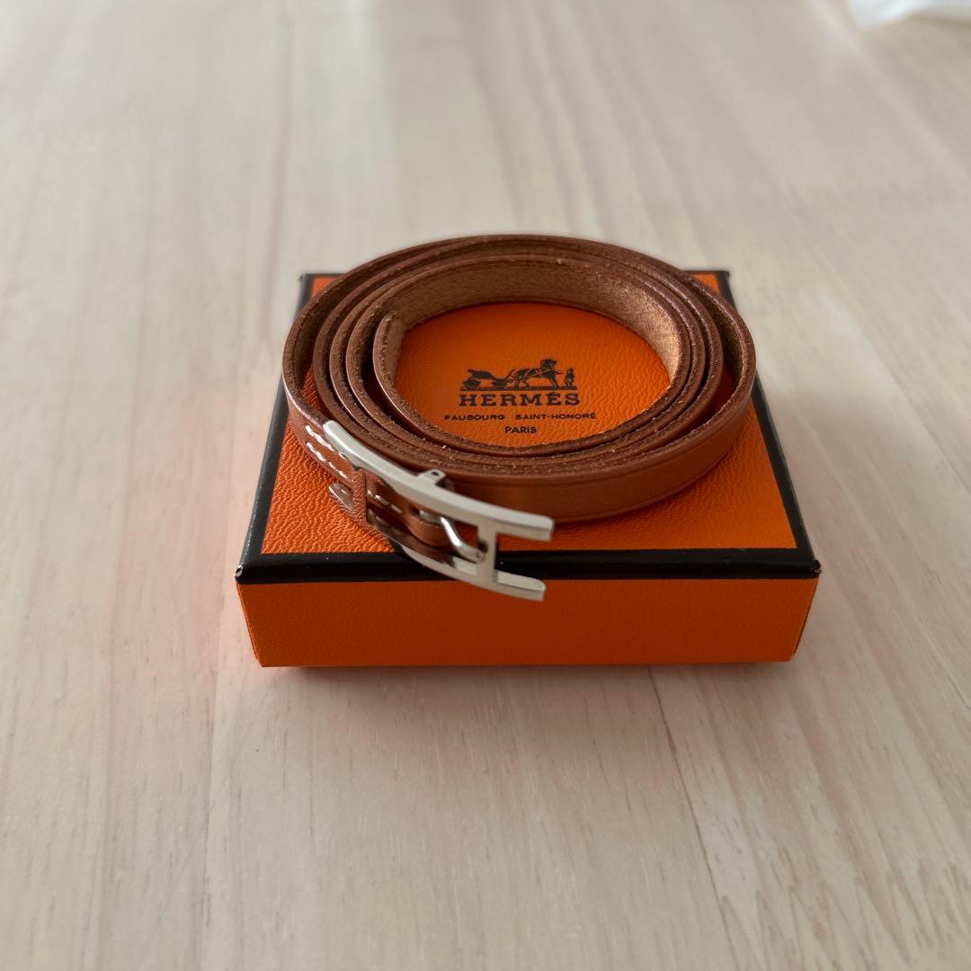 エルメス　レザー ブレスレット