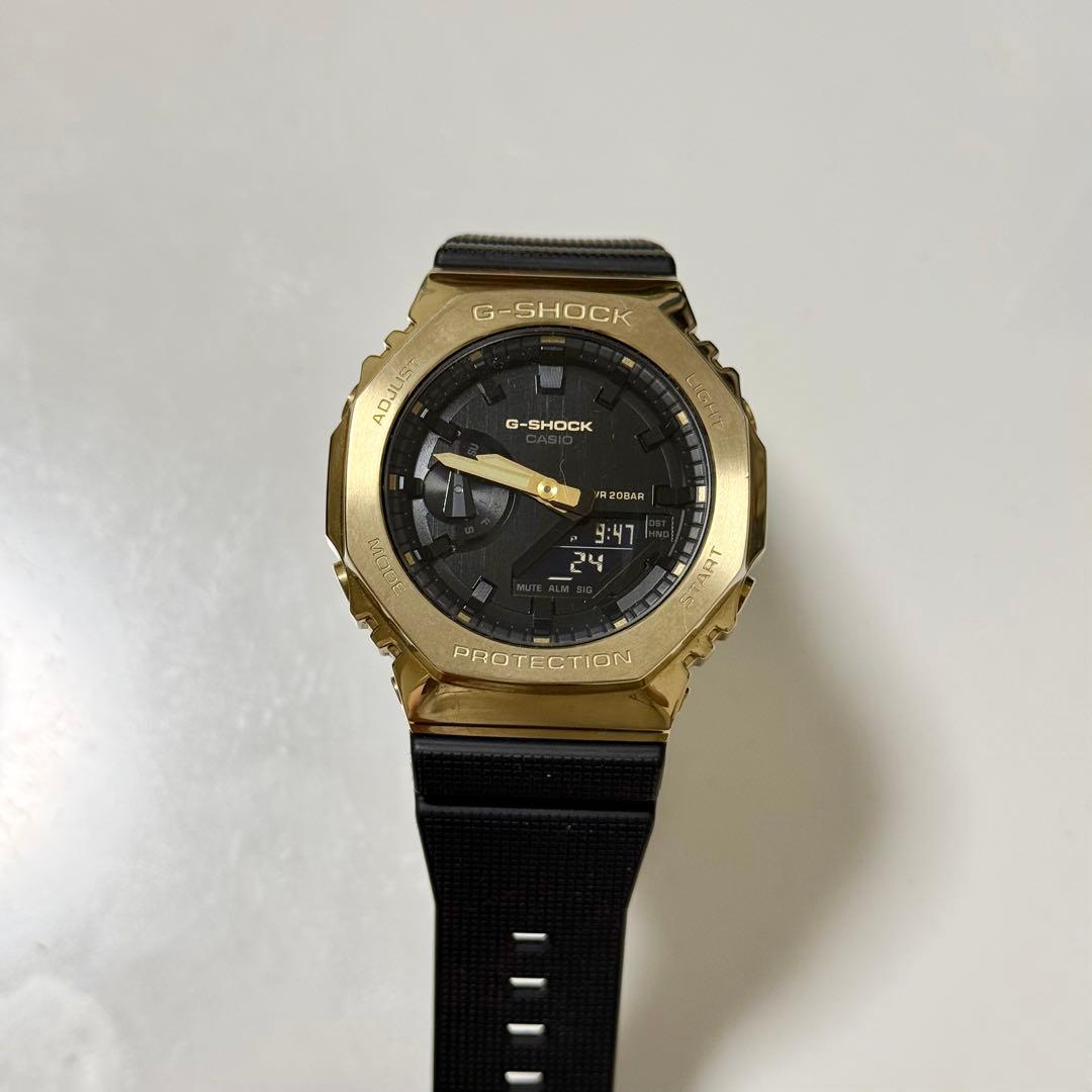 G-SHOCK GM-2100G 腕時計 ゴールド