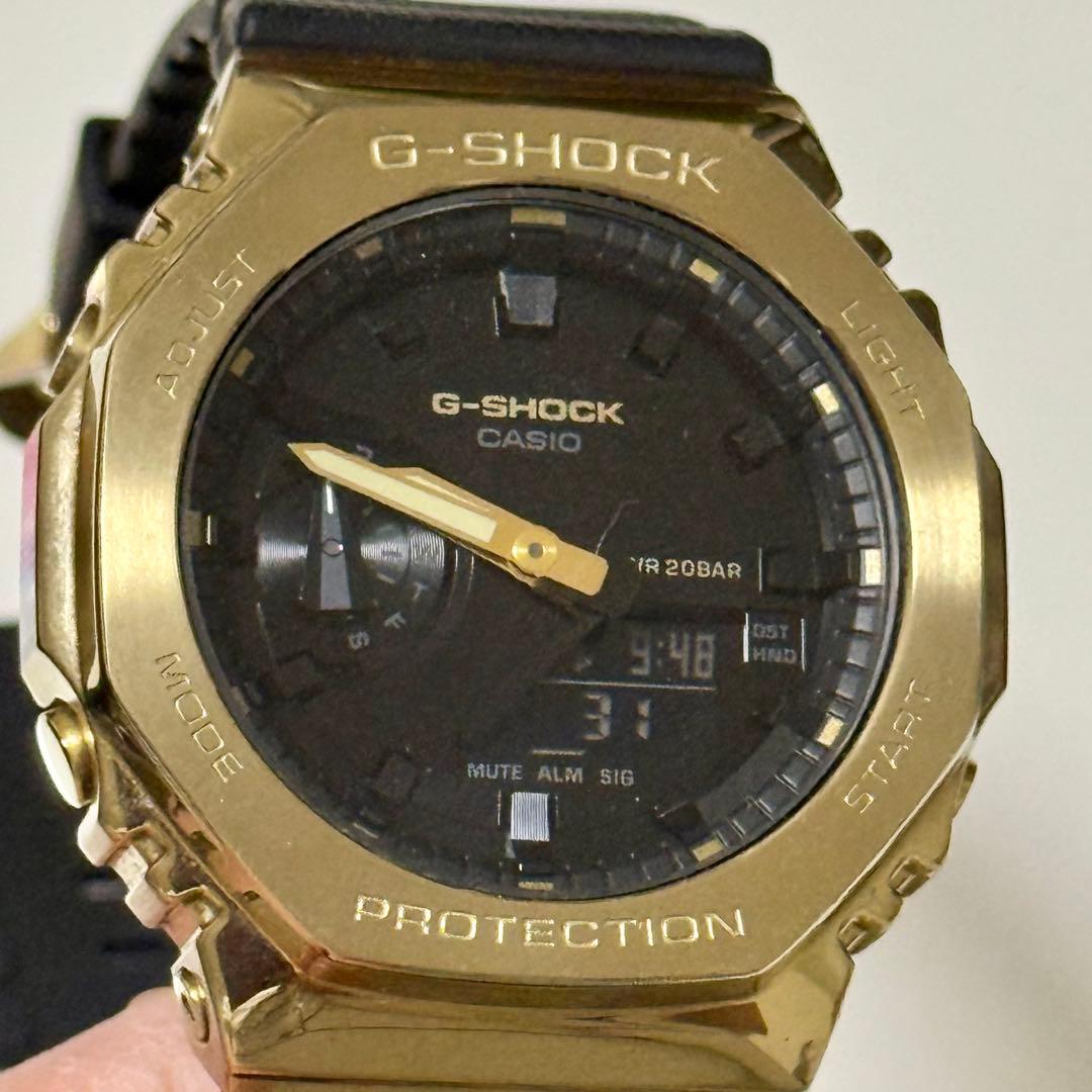 G-SHOCK GM-2100G 腕時計 ゴールド