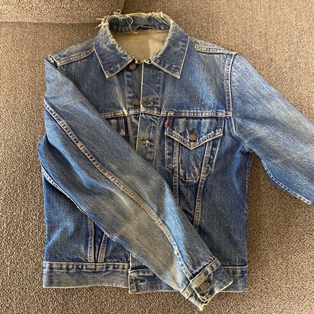 Levi’s 60s BIGE ボタン裏0 3rd 均等　557XX ボロ