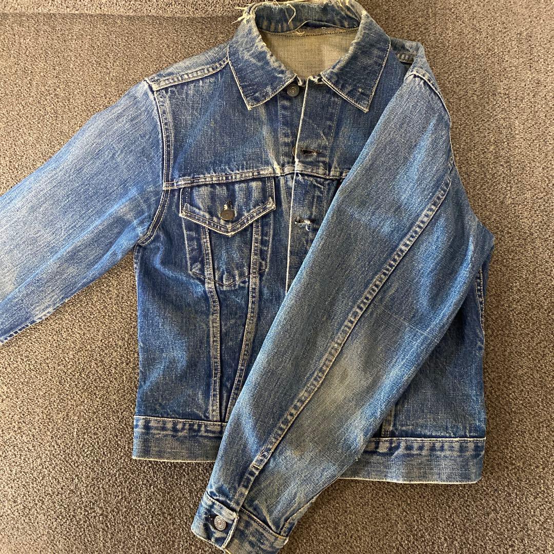Levi’s 60s BIGE ボタン裏0 3rd 均等　557XX ボロ