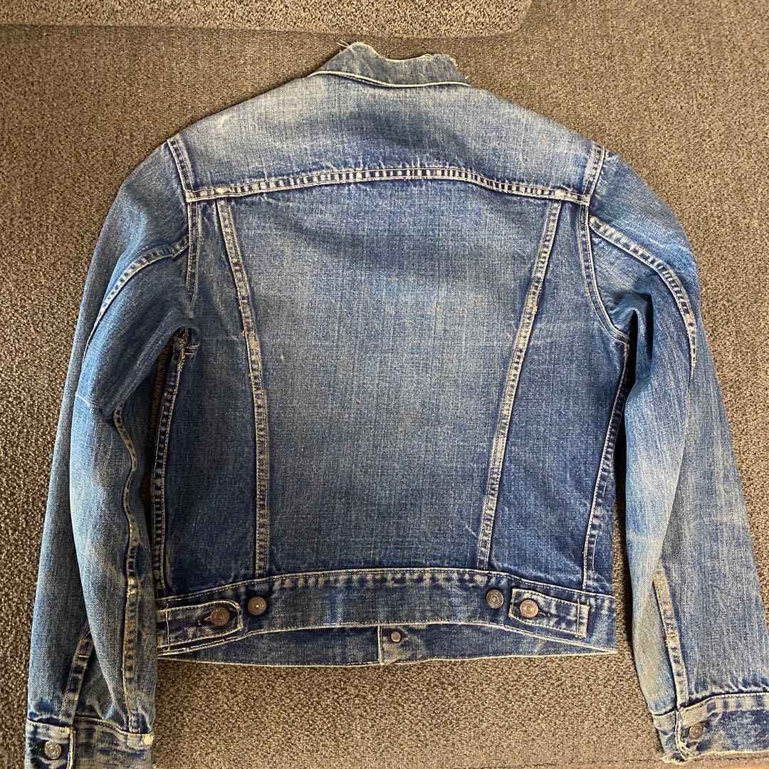 Levi’s 60s BIGE ボタン裏0 3rd 均等　557XX ボロ