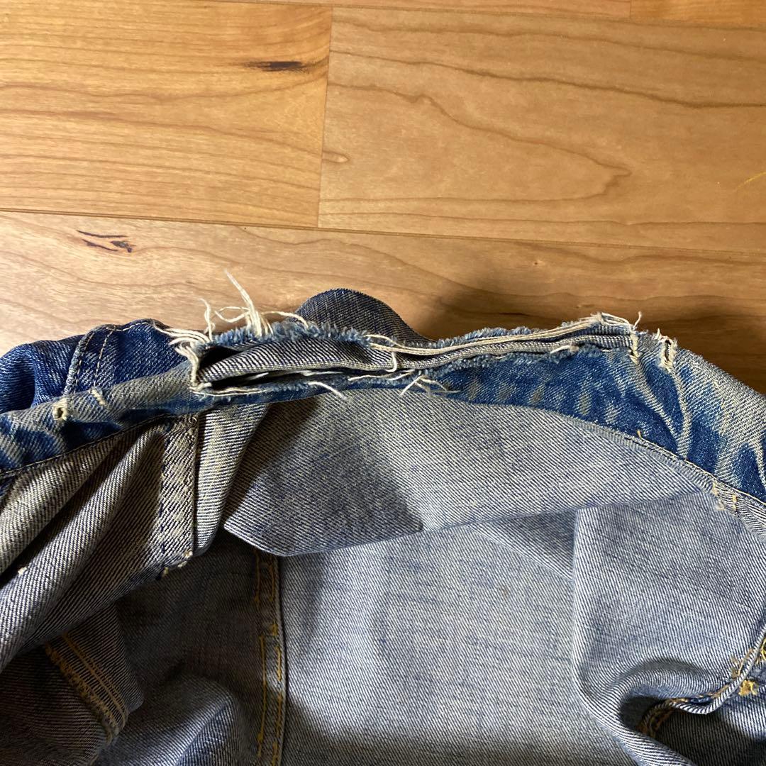 Levi’s 60s BIGE ボタン裏0 3rd 均等　557XX ボロ