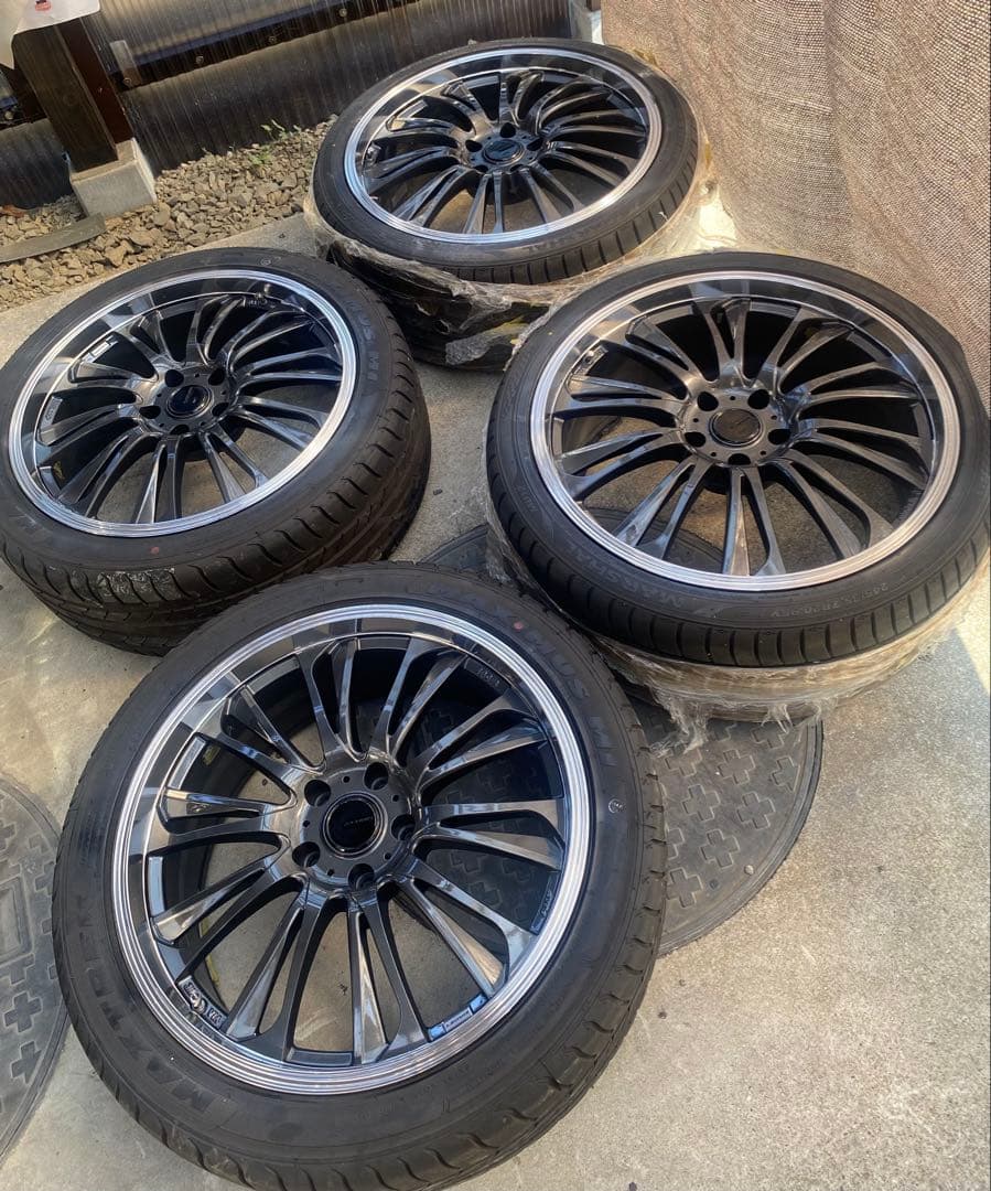 ③ ken.kenレオニス　19、20インチガンメタホイール　バリ山