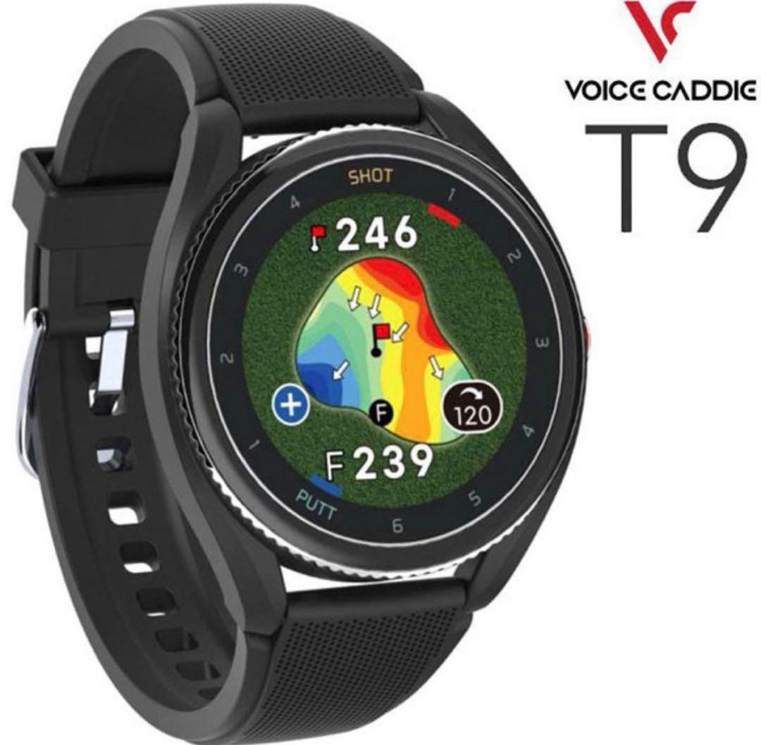 ボイスキャディ　GPSスマートゴルフウォッチ　T9 ブラック