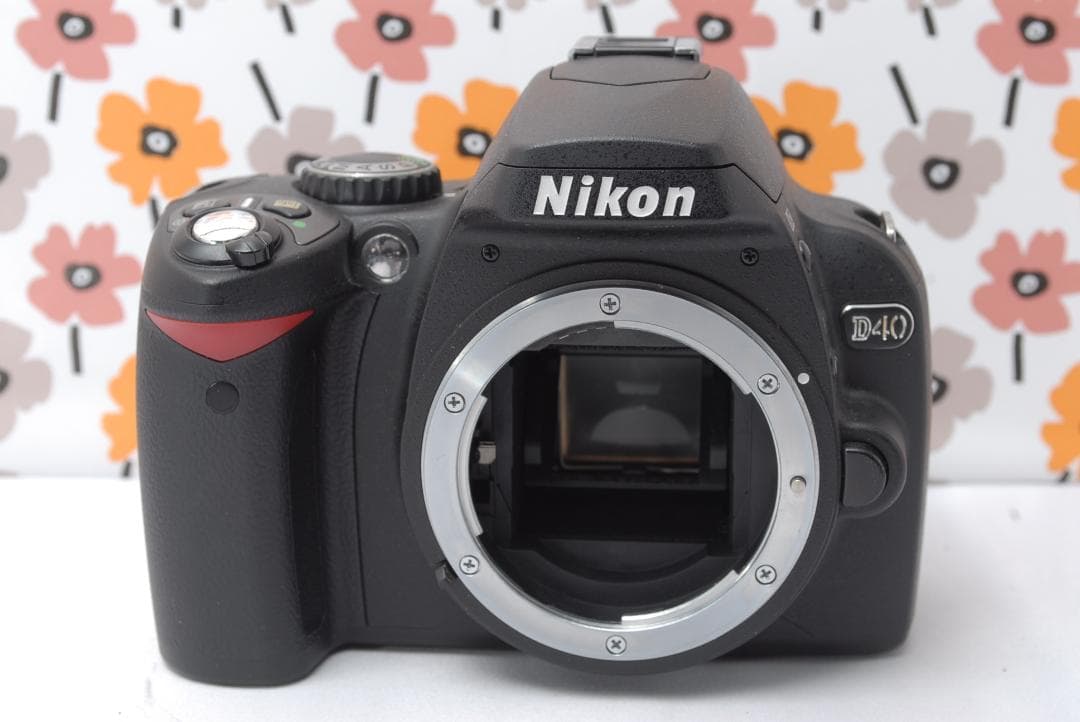 ❤即購入1000円OFF❤Nikon D40❤スマホ撮影に物足りないアナタに！❤