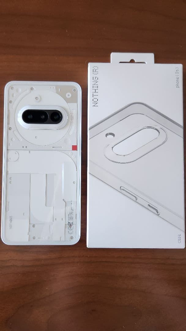Nothing Phone (3a) ホワイト 12GB/256GB+純正ケース