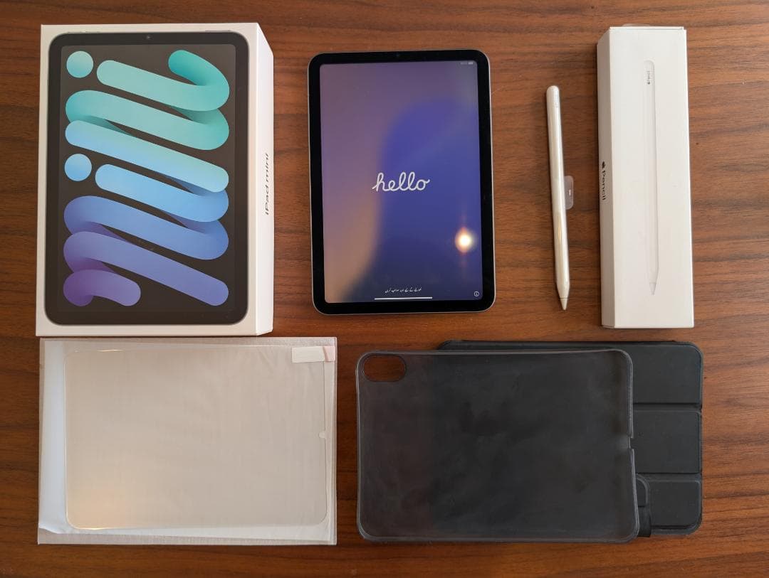 【美品】iPadmini6 スペースグレー 64GB ※オマケ付き