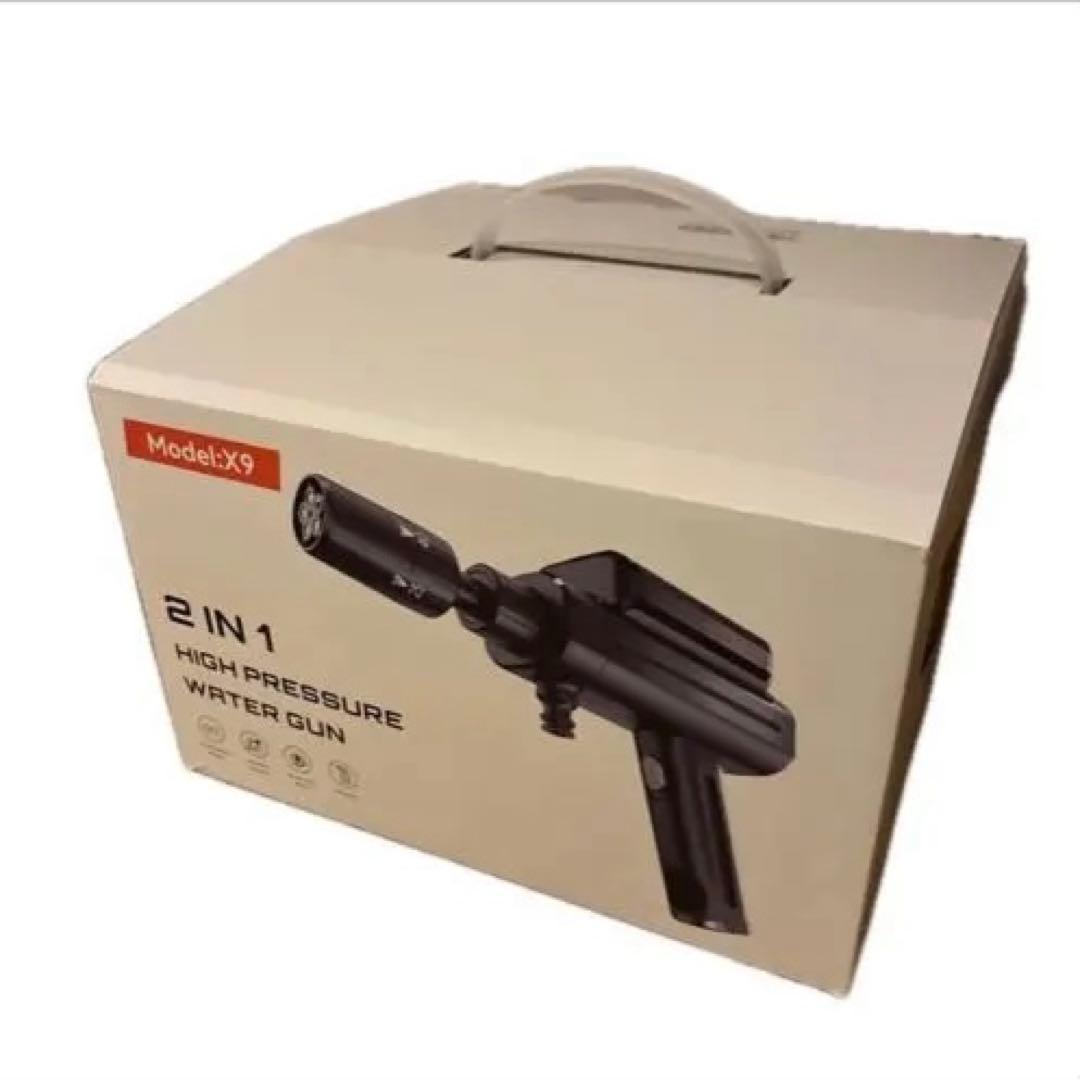 【折りたたみ式】コードレス高圧洗浄機 ハンディ 軽量 USB充電 5in1ノズル