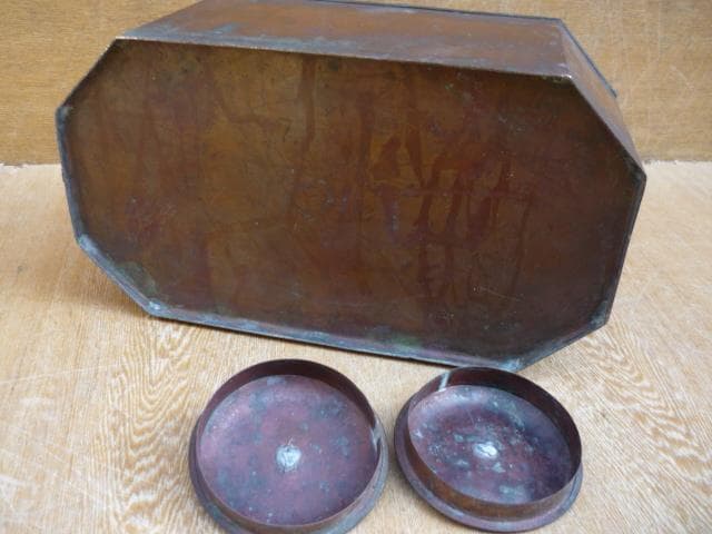 燗銅壷　ドーコ　希少品・時代物　八角型