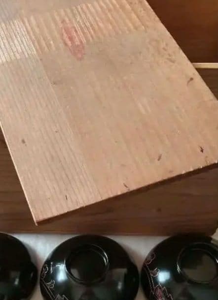 輪島塗　牡丹彫　金模様細工　木製　蓋付椀　10客　共箱