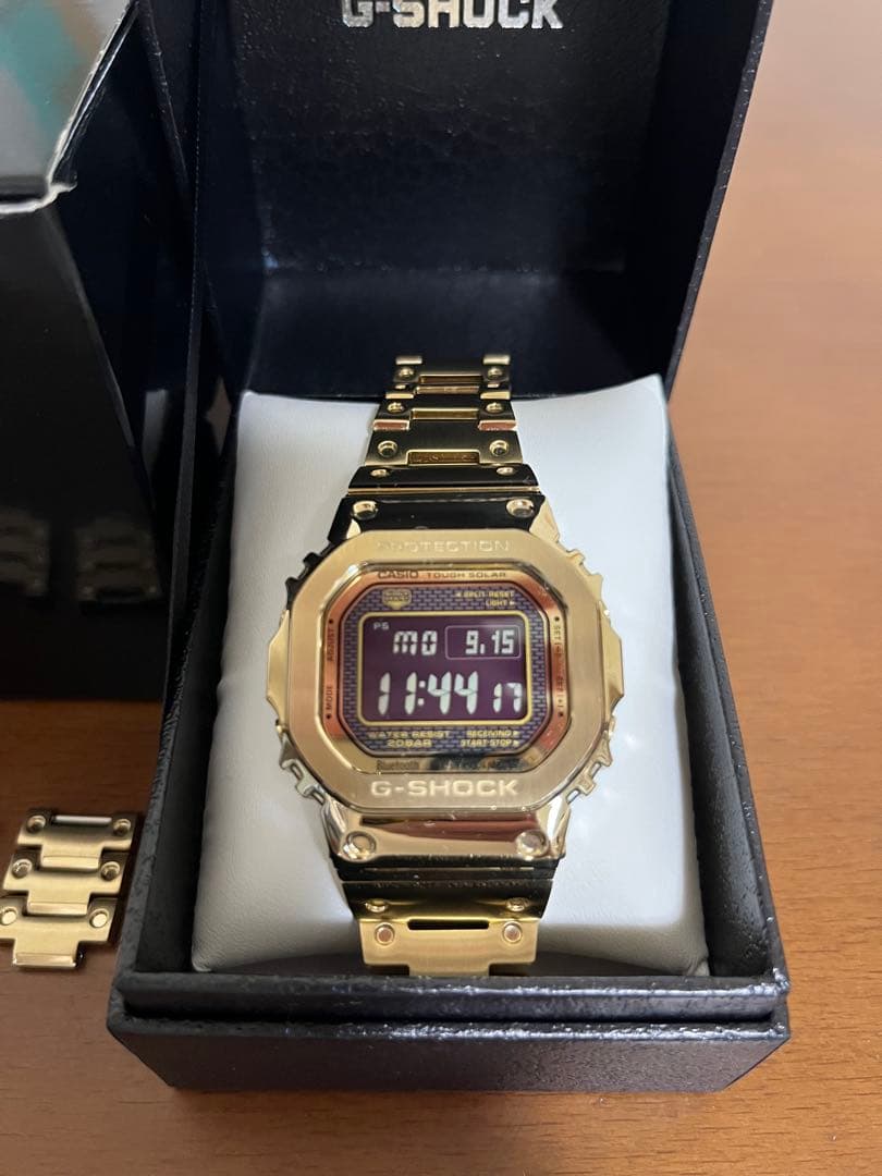 【⭐️値下げ⭐️美品】G-SHOCK GMW-B5000 ゴールド腕時計