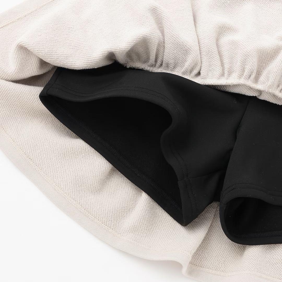 メゾピアノ新品新作タグ付きスポーティーラインジップパーカ＆スカパンセットアップ