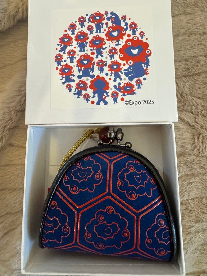 EXPO2025 ミャクミャク 甲州印伝 がま口　未使用品