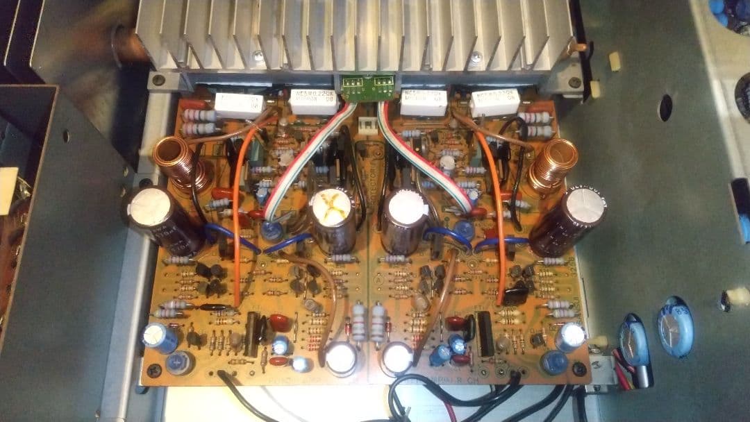 SANSUI AU-D707F ステレオプリメインアンプ メンテナンス施工済み