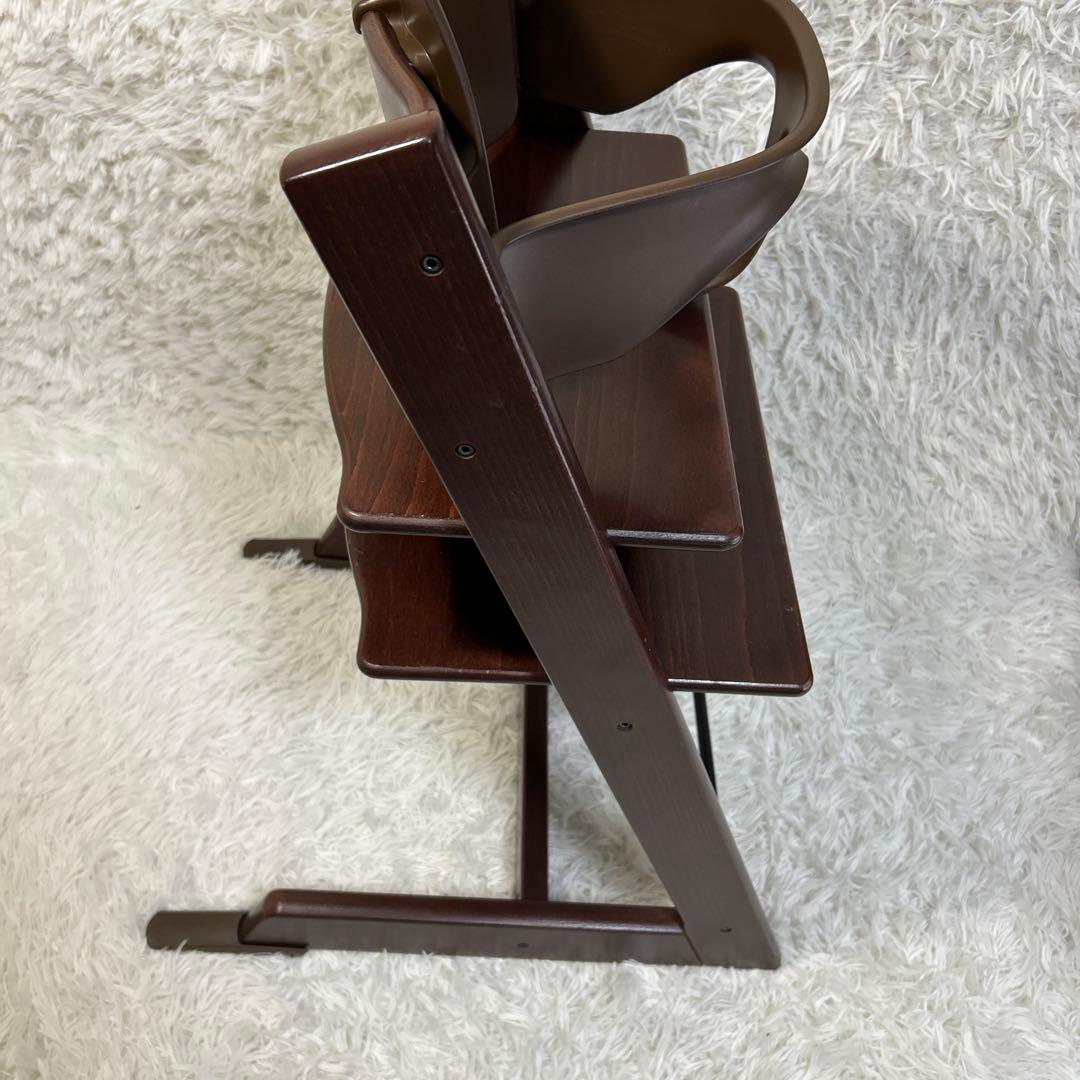 ストッケ トリップ トラップ ベビーチェア+ベビーセット ウォールナットブラウン