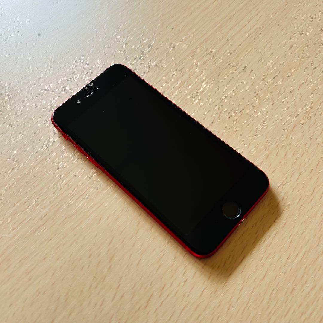 美品 iPhone SE 第2世代 （SE2） RED 64GB SIMフリー