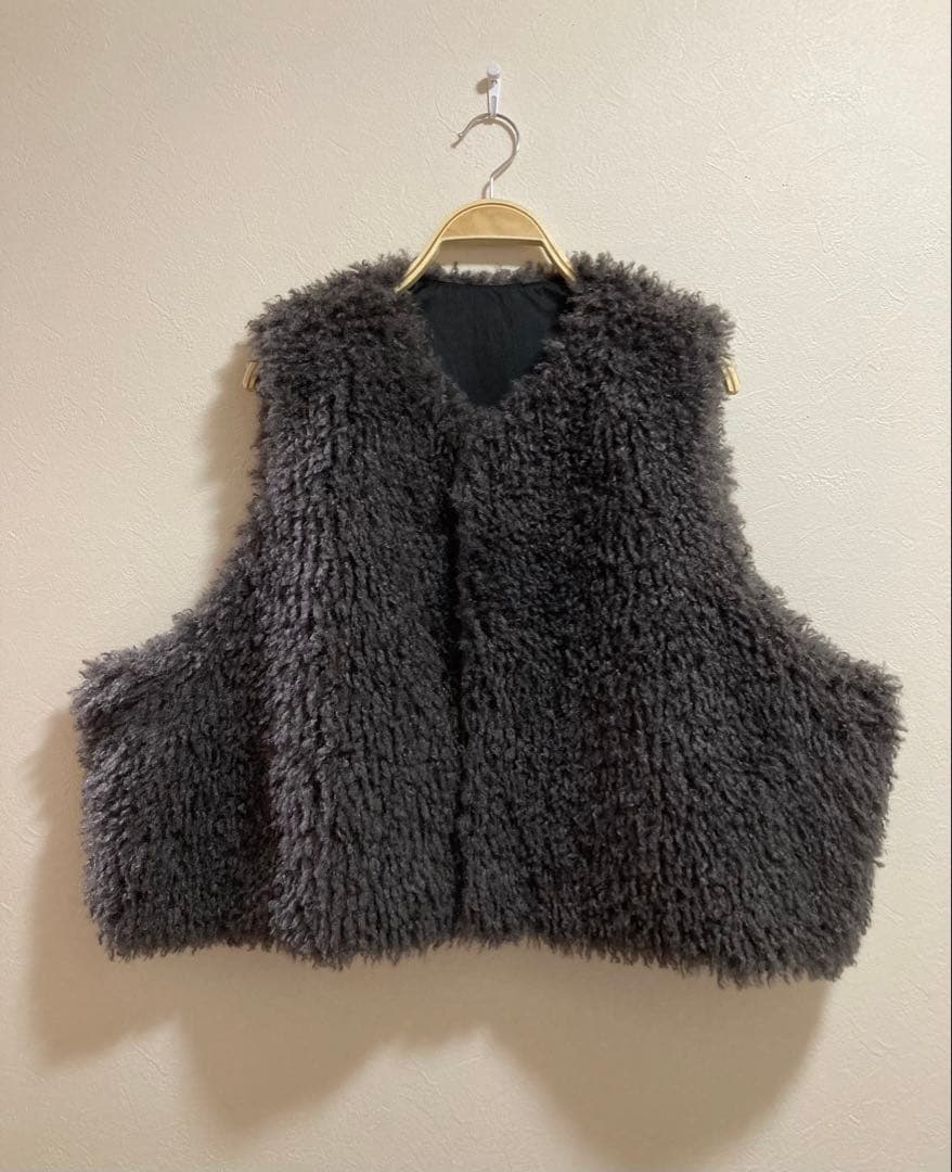 2024AW journal standard luxe カーリーショートベスト