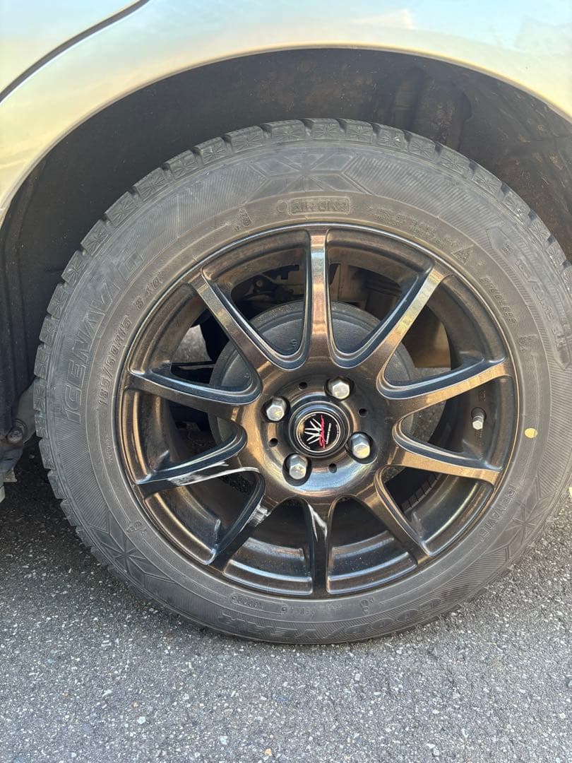 LOXARNY15インチ GOODYEAR ICENAVI6ホイールタイヤセット