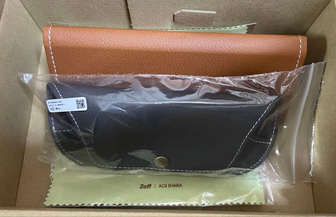 zoff AOI IHARA 伊原葵コラボ ブラック