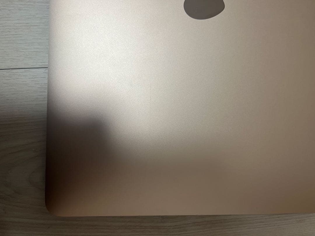 ゴールド MacBook air本体　訳あり　箱付き