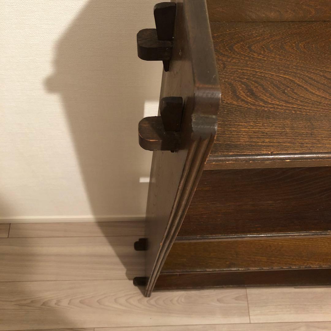 R*O様 アンティーク　家具　本棚　木製　シェルフ　ディスプレイ　ラック　古道具