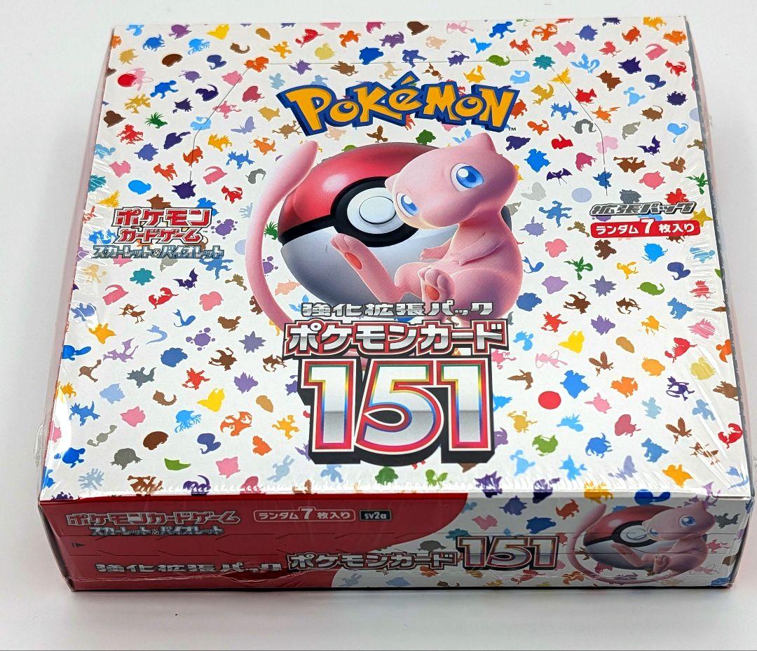 ポケモンカード151　１BOX　シュリンク付き未開封
