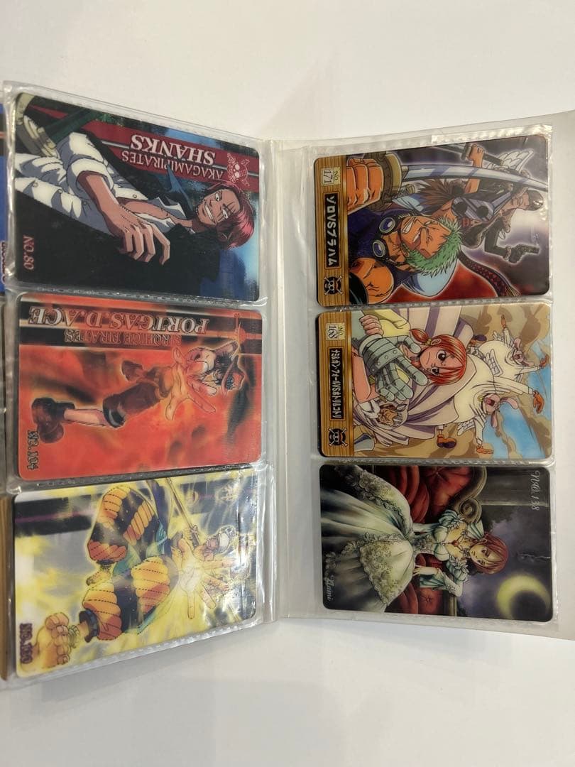 ワンピース 海賊王グミカード 86枚エース179 ルフィ200 エッチング仕様