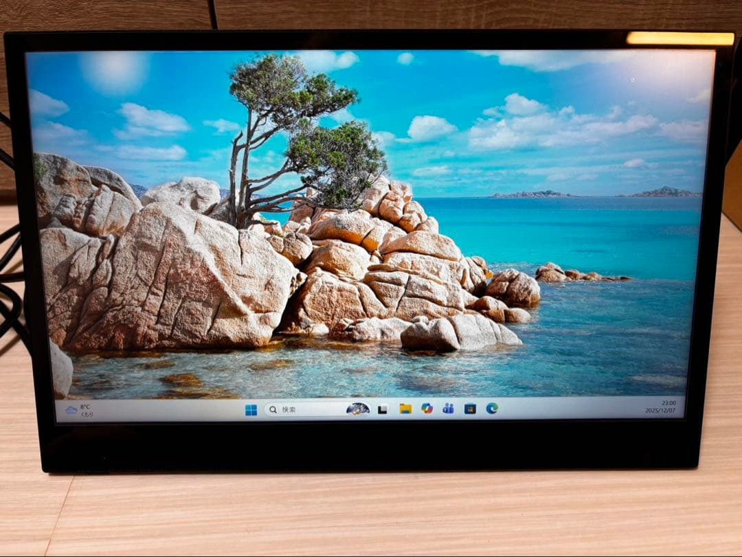 ケイちゃんポータブルタッチモニター ブラック