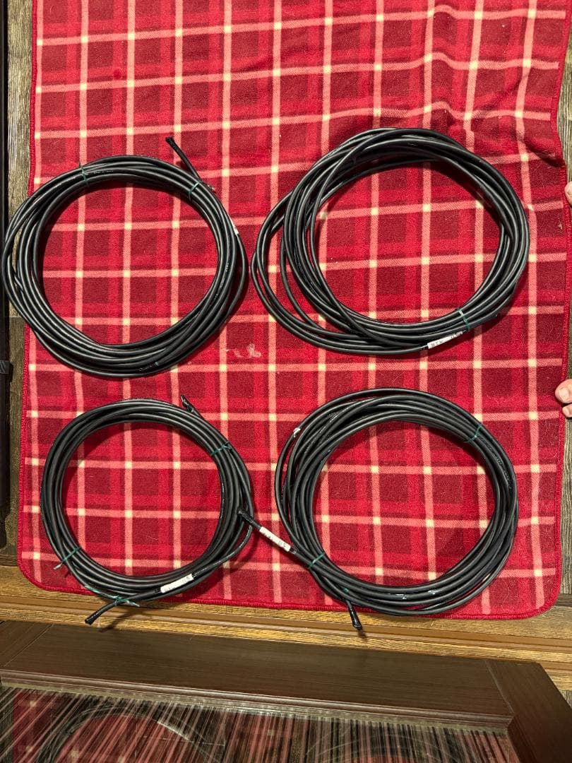 カナレ スピーカーケーブル 4S8G 11.5m×４本